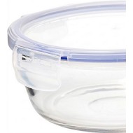 Pote Hermético 720ml Redondo De Vidro Borossilicato